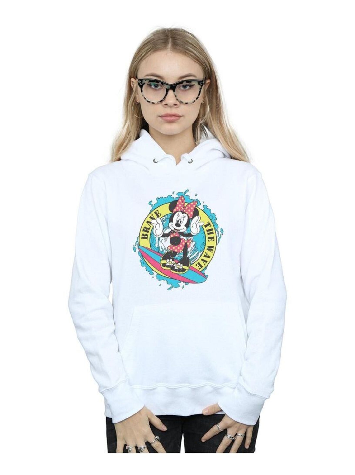 Disney - Sweat à capuche BRAVE THE WAVE - Kiabi